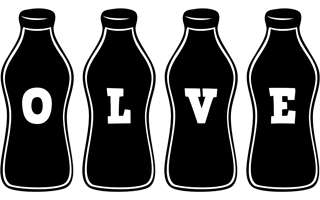 Olve bottle logo