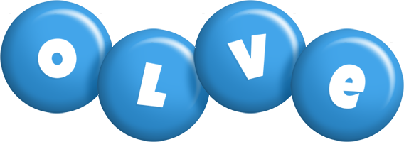 Olve candy-blue logo