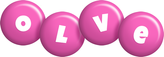 Olve candy-pink logo