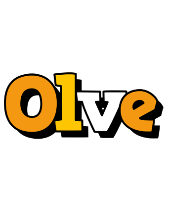 Olve cartoon logo