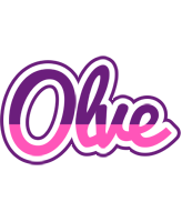 Olve cheerful logo