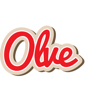 Olve chocolate logo