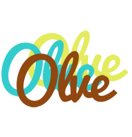 Olve cupcake logo