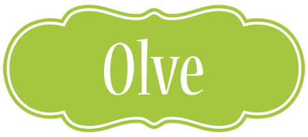 Olve family logo