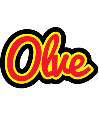 Olve fireman logo