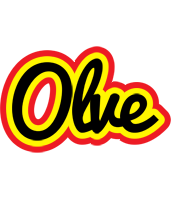 Olve flaming logo