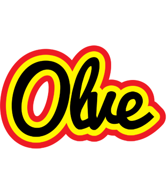 Olve flaming logo