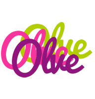 Olve flowers logo