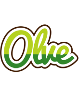 Olve golfing logo