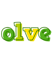 Olve juice logo