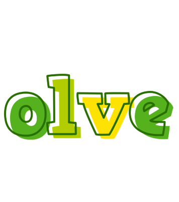 Olve juice logo