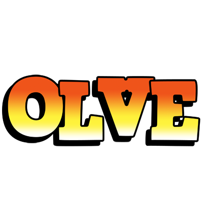 Olve sunset logo