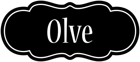 Olve welcome logo