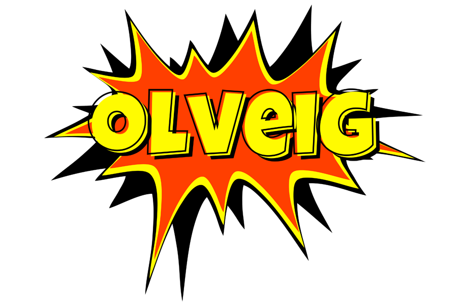 Olveig bazinga logo