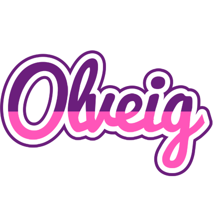 Olveig cheerful logo