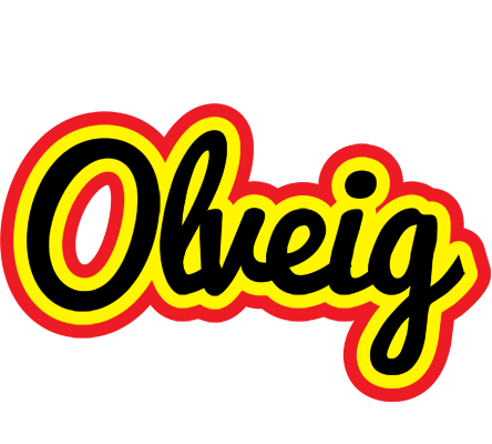 Olveig flaming logo