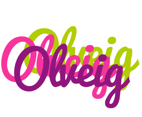 Olveig flowers logo