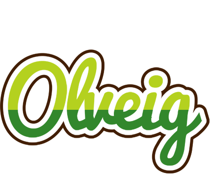 Olveig golfing logo