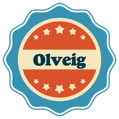 Olveig labels logo