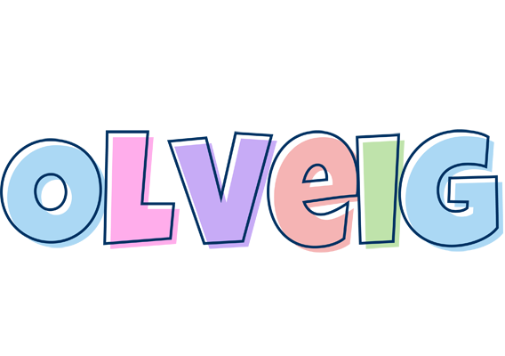Olveig pastel logo