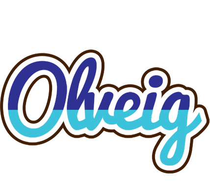 Olveig raining logo