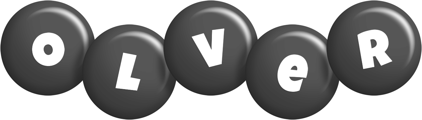 Olver candy-black logo