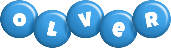 Olver candy-blue logo