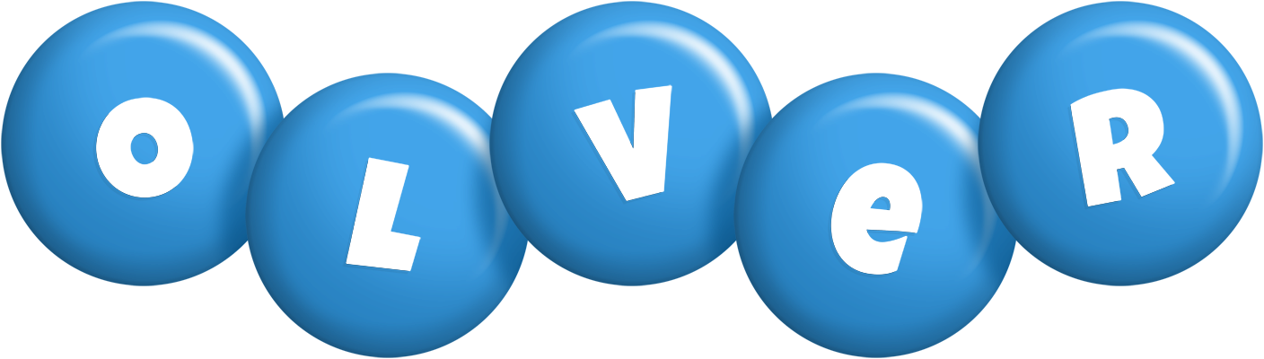 Olver candy-blue logo