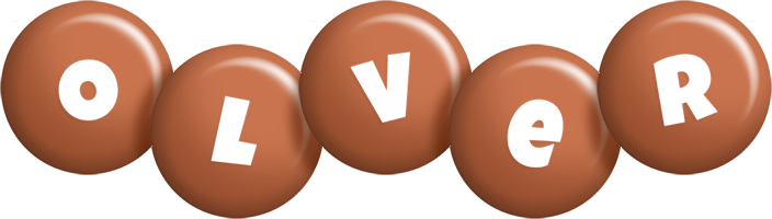 Olver candy-brown logo
