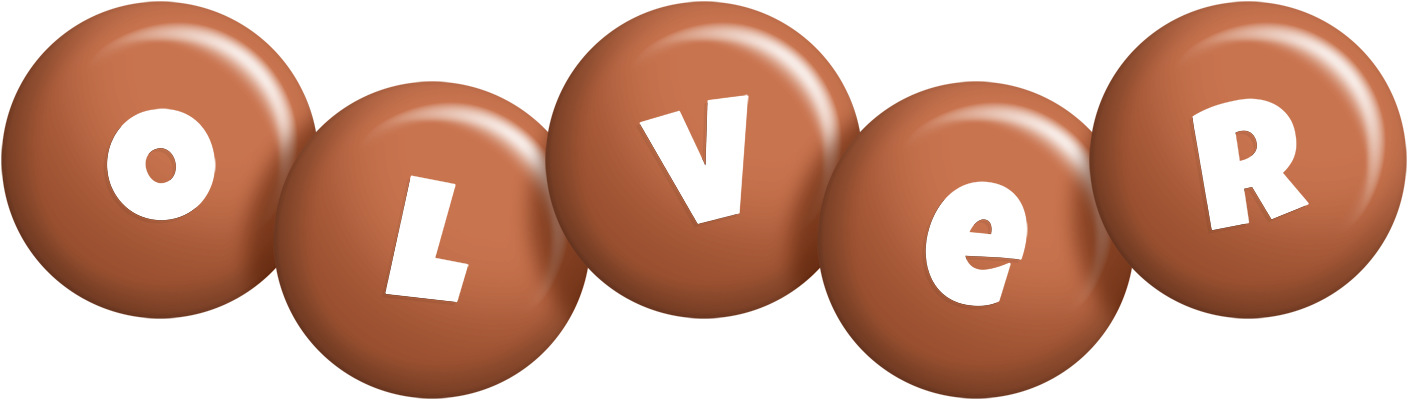 Olver candy-brown logo