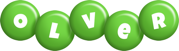 Olver candy-green logo