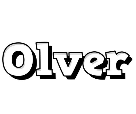 Olver snowing logo
