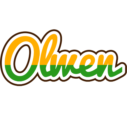Olwen banana logo