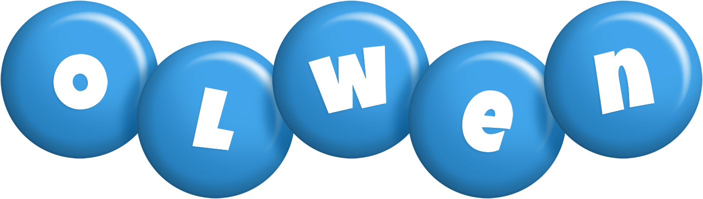 Olwen candy-blue logo