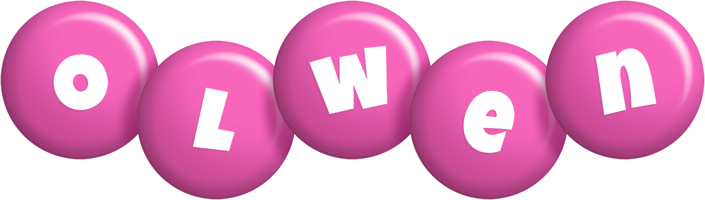 Olwen candy-pink logo