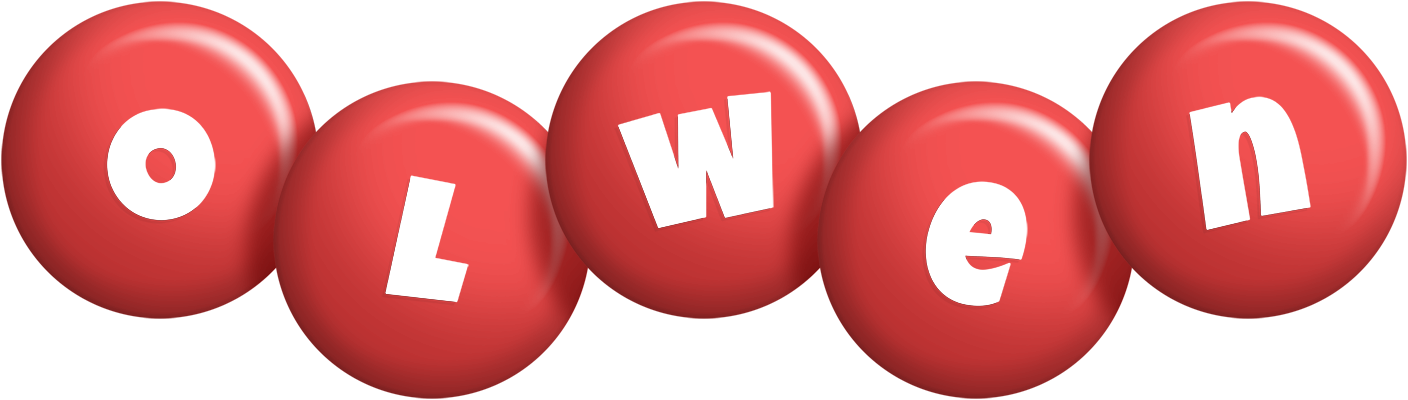 Olwen candy-red logo