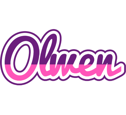 Olwen cheerful logo