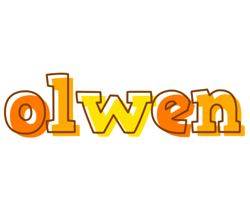 Olwen desert logo