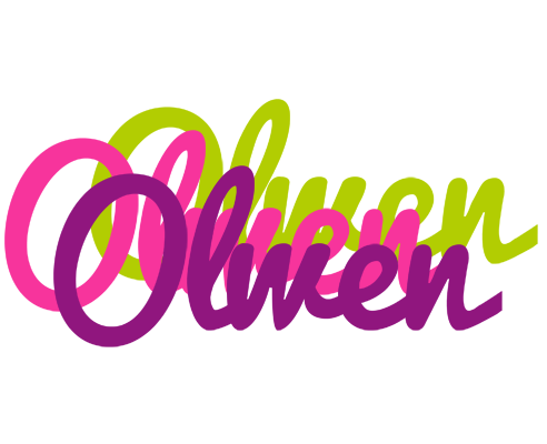 Olwen flowers logo