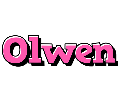 Olwen girlish logo