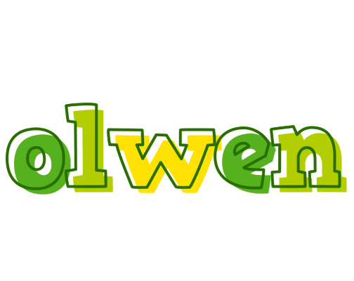 Olwen juice logo