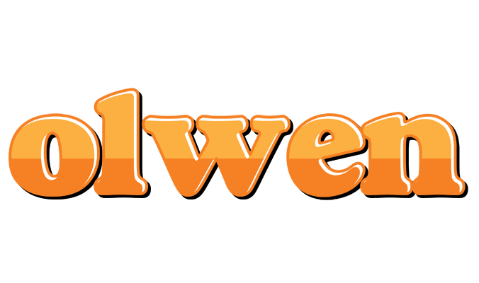 Olwen orange logo