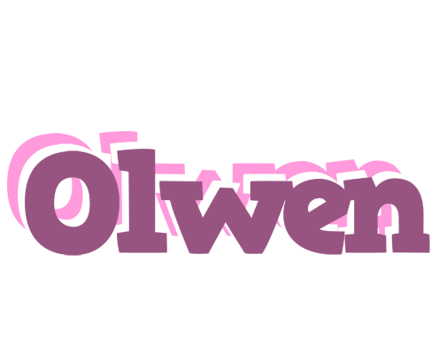 Olwen relaxing logo