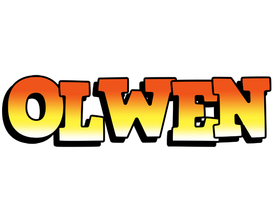 Olwen sunset logo