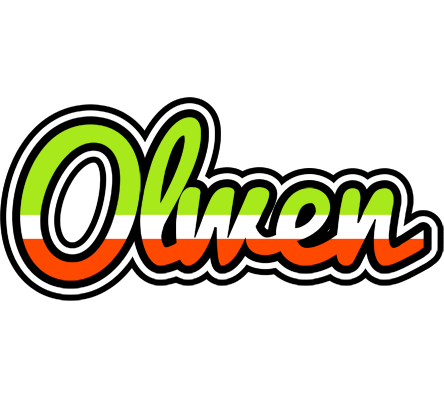 Olwen superfun logo