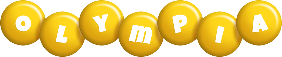 Olympia candy-yellow logo