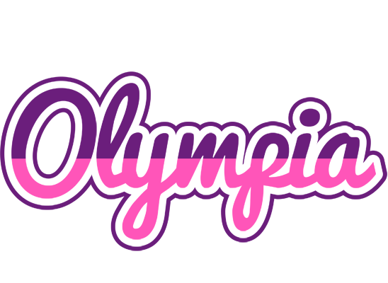 Olympia cheerful logo
