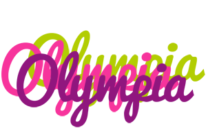 Olympia flowers logo