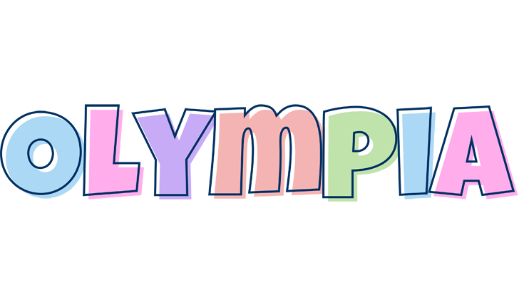 Olympia pastel logo