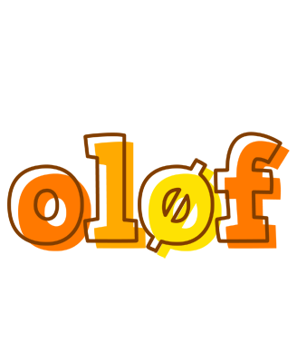 Oløf desert logo